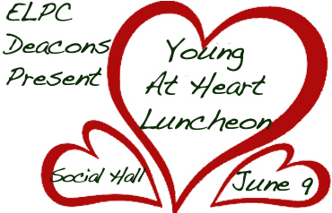 Young at Heart Luncheon, June 9